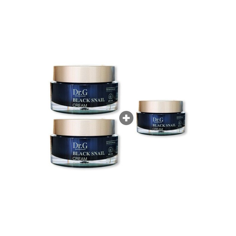 Dr.G Miracle House Dr. G Black Snail Cream 50ml+50ml+15ml giveaway