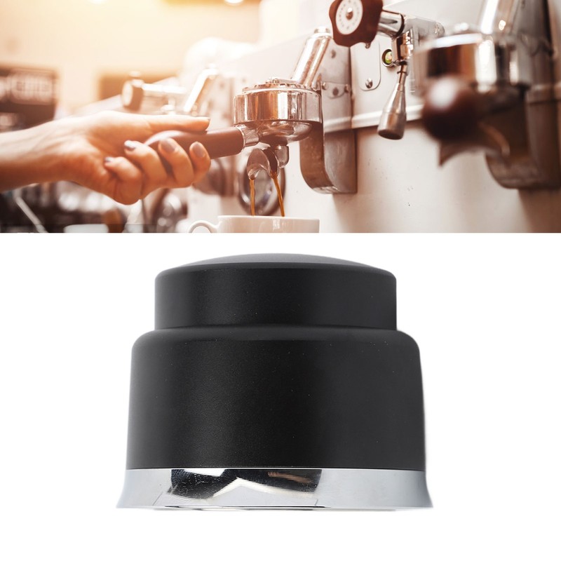 Coffee Tamper Stainless Steel Flat Bottom Coffee Distributor Leveler Coffee
