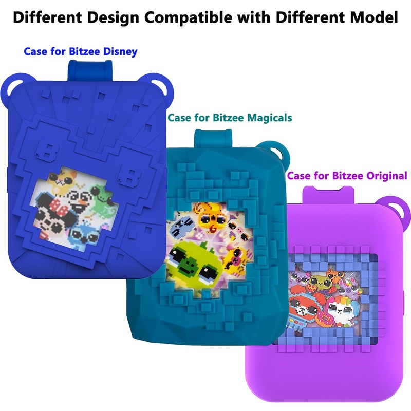 Silicone Case for Bitzee Magicals Interactive Toy Digital Pet, Protective