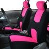 FH Group Flat Cloth Full Set Car Seat Covers Three