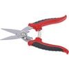 Kraftmann 50620 Stainless Steel Universal Scissors, Silver/Red/Black, 180 mm