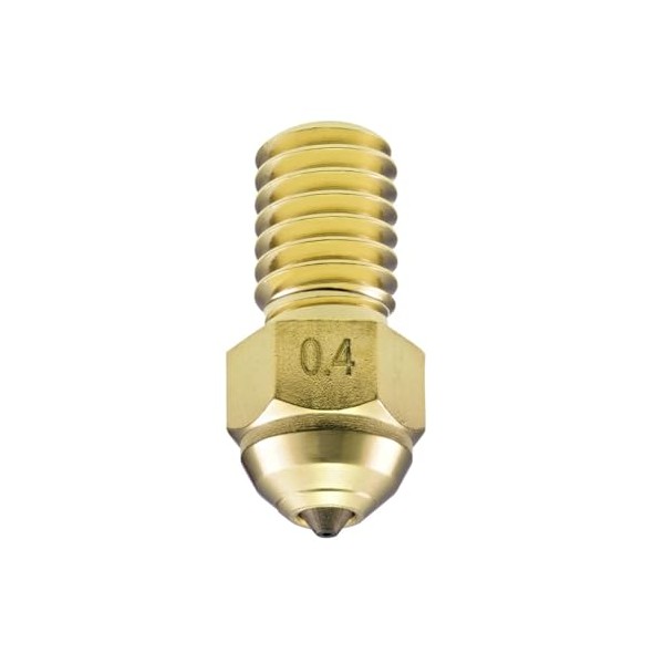 DUROZZLE Diamond PCD Tip Nozzle 0.4mm, Hardened High Precision for