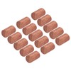 15Pcs Wooden Essential Oil Diffuser Rosewood Portable Mini Round Aromatherapy