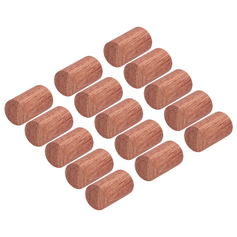 15Pcs Wooden Essential Oil Diffuser Rosewood Portable Mini Round Aromatherapy