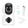 4MP HD Dual Lens Security Camera with WiFi AP Hotspot,