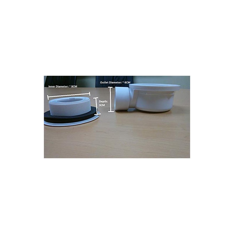 BlueVue 1.5" Side Outlet Drain Assembly