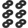 Anwenk Guitar Strap Locks Premium Strap Blocks Guitar Protector Black,