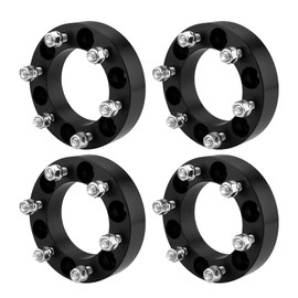 Torchbeam 6x5.5 Wheel Spacers 1.5 inch, Lug Centric Wheel Spacer with M12x1.5 Thread Pitch,108mm Hub Bore,4pcs Spacers for Tacoma,4Runner,Tundra,FJ Cruiser
