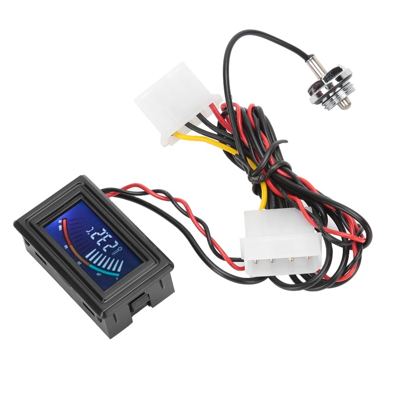 Water Cooling Thermometer Computer Water Cooled Temperature Digital Display Meter