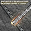 HUHAO Concrete Drill Bits,Masonry Drill Bit for Concrete 14mm x