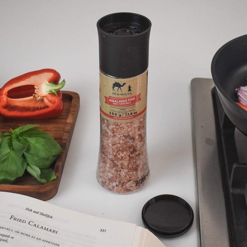 Silk Route Spice Company Himalayan Pink Salt Giant Spice Grinder