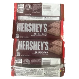 Hershey's Hershey’s Special Dark Chocolate Mildly Sweet  Chocolate 1.45 oz Lot Of 4