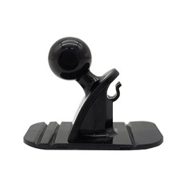 CS PRIORITY Universal Phone Stand Holder Mount Adapter 17mm Ball Head Mount Car Suction Cup Base Bracket for 60-90mm Smartphone Accessories (Paste Base)