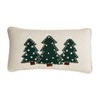 Mud Pie Tree Xmas Mini Felt Pillows, 6" x 12",