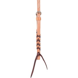 Martin Saddlery Browband Harness and Latigo Headstall with Blood Knots Latigo N/A