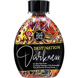 Ed Hardy Tanning Destination Darkness - One Hour Color Creator Anti-Orange Dark Tanning Lotion 13.5 oz.