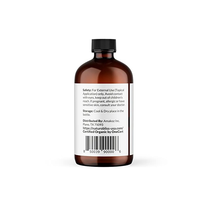 NaturoBliss Organic Lavender Essential Oil, 100% Pure Therapeutic Grade, Premium