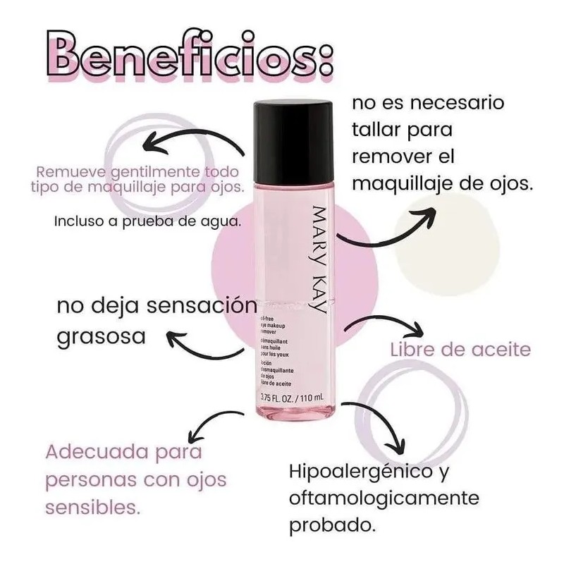 Set De 3 Desmaquillantes De Ojos Mary Kay