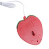 Vctitil 3D Strawberry Shape USB Wired Mouse Portable Mini 800DPI