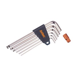 IceToolz 2-8mm Hex Allen Key Set - Chrome, 2 2.5 3 4 5 6 8mm