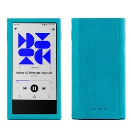 MITER Case for Astell&Kern P1 / Activo P1, Handmade Artificial PU Leather Cover for P1 (Turkish Blue)