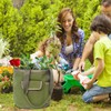 Jaugufiy Multifunction Garden Tools Bucket Bag with Pockets Bucket Tool