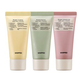 Whipped Vegan Pack Cleanser Gift Set (Mugtree 25g+Muhwabutter 25g+Yujamong 25g) - [SET] Gift Set (Mugtree 25g+Muhwabutter 25g+Yujamong 25g)