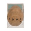 Egg timer in wood look, kitchen timer, kitchen timer