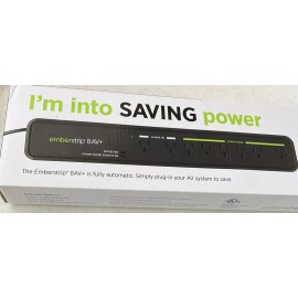 EMBERTEC Emberstrip 8AV+ Energy Saving Efficient Power Strip #ESUSAV8-ET-10