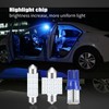 GKmow Pack-24 Car LED Bulb Kit Set, T10 31 mm