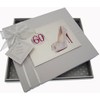 White Cotton Cards 60th Birthday Guest Book Glitter Ball and
