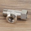 EBTOOLS Set of 2 three-way connector, connection for toilet diverter