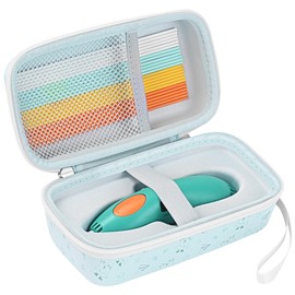 PERFCAZE Portable Hard Case Compatible with 3Doodler Start+ Essentials (2024) 3D Pen Set, Storage Organizer Holder Case for 3D Pen and Cable