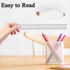 Plastic Clear Ruler Math Set-4 12 Inch 6 Inch Transparent