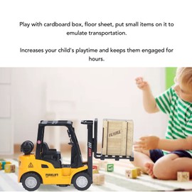 Bagima Forklift Toy, Lifting Vehicle Toy Kids, Forklift Construction Toy, Technical Vehicle Model, Kids Toy, Animal Model Manual