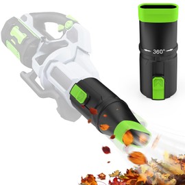 Sealegend Car Drying Nozzle Compatible with EGO Leaf Blower Models 530 575 580 615 650 670 765, Compact Nozzle Attachment with 360° Rotation, Scratch Protection (9.5in)