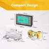 Power Queen 500A Battery Monitor with Shunt Capacity Display 8V-120V