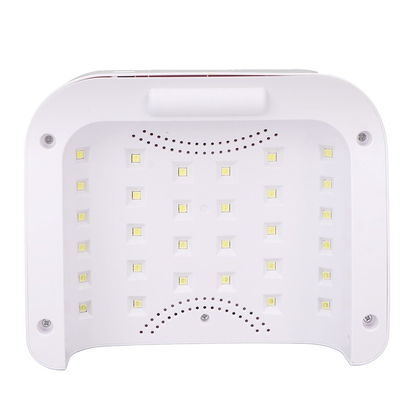 120W UV Gel Nail Lamp Fast Curing 4 Timers LCD