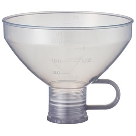 Skater PBJ20-A Funnel for Plastic Bottles, 5.6 gal (2 L) Plastic Bottles, Made in Japan, Sand Beige