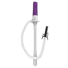 TERA PUMP - Automatic Stop/Start Battery Powered Fuel Transfer Pump – Powerful Fuel Transfer with Auto-Stop Sensor fwith Buzzer Warning (2.4 GPM) Gas Tank Clip for Hands-Free Operation