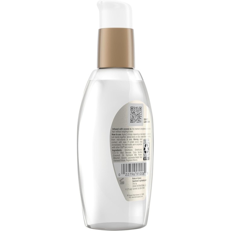 OGX, Serum Capilar Nutritivo de Leche de Coco, 118 ml