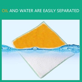 Reusable Dishcloth Set Washable Dish Towels Kitchen Cleaning Cloth Bamboo Towels Durable Antibacterial Dish Rags Soft Kitchen Rags-6 Pieces (S)