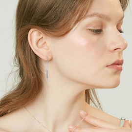 Flute Dangle Earrings Stelring Silver Clarinet Earring Music Instrument Jewelry Gift for Women