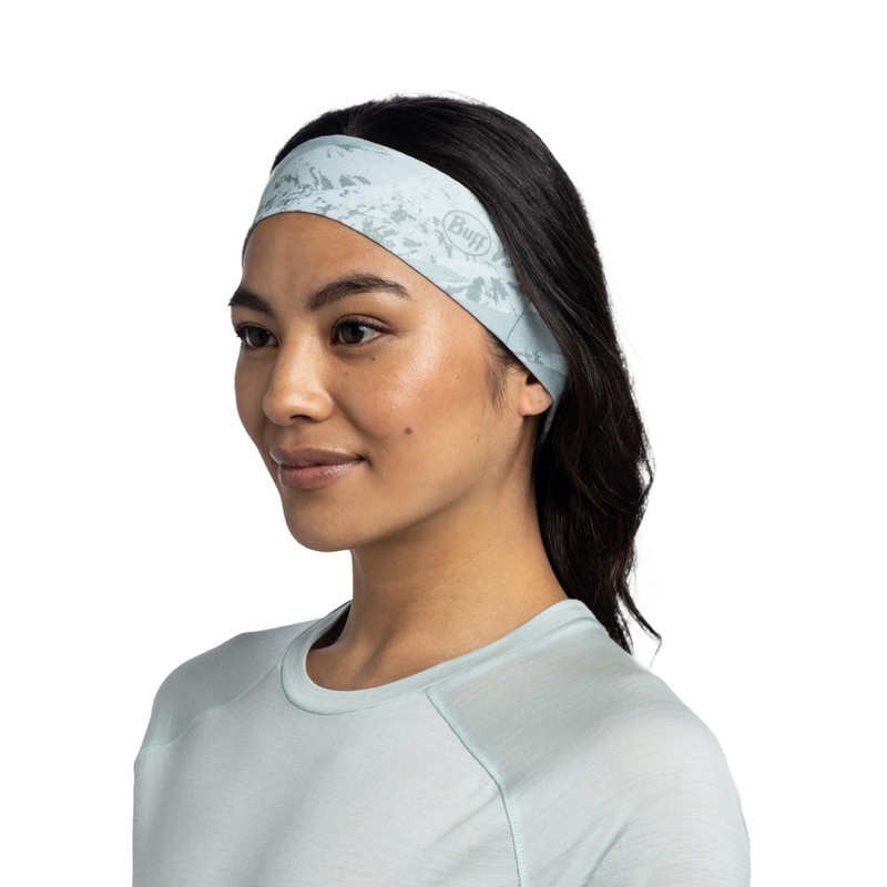 BUFF CoolNet UV® Slim Headband Green Unisex Adult Size Onesize