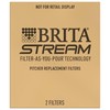 Brita Stream Pitcher Water Filter for Pitchers and Dispensers, BPA-Free,