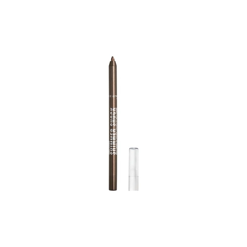 Rimmel Thrillseeker Shimmer Shock Eyeliner, 003 Bronze Rush, Multi-Chrome Gel