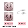 iCovalescent 2 Pairs of Magnetic Eyelashes, Magnetic Eyelashes Without Eyeliner,