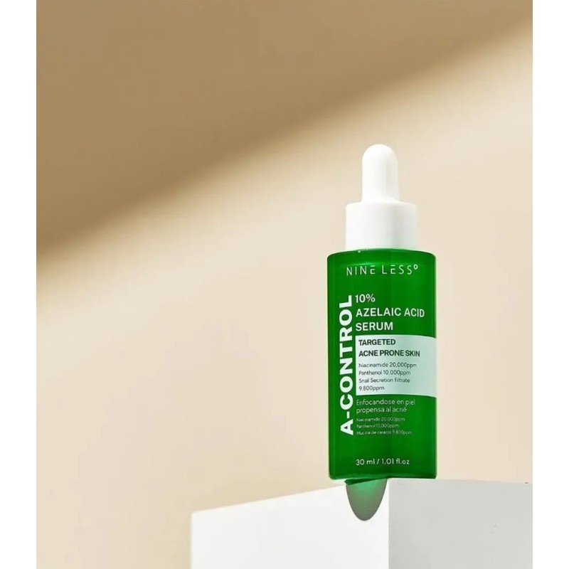 Nineless Sérum Facial Ácido Azelaico 10% Controla Imperfecciones y Brillo