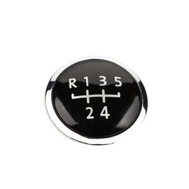 LST Transporter T5 T6 Gear Shift Knob Emblem Bezel 5 Gears Silver