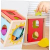 DECHOUS Block Geometric Plaything for Educational for Boys and Develops